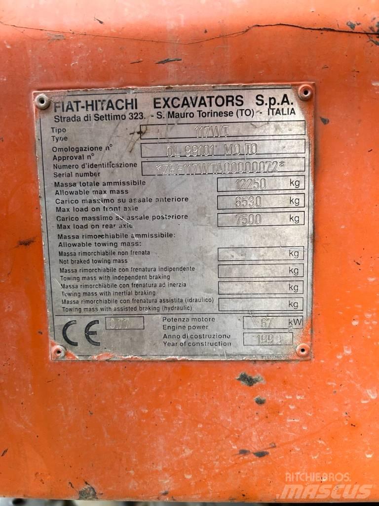 Fiat-Hitachi fh 120 Koparki kołowe