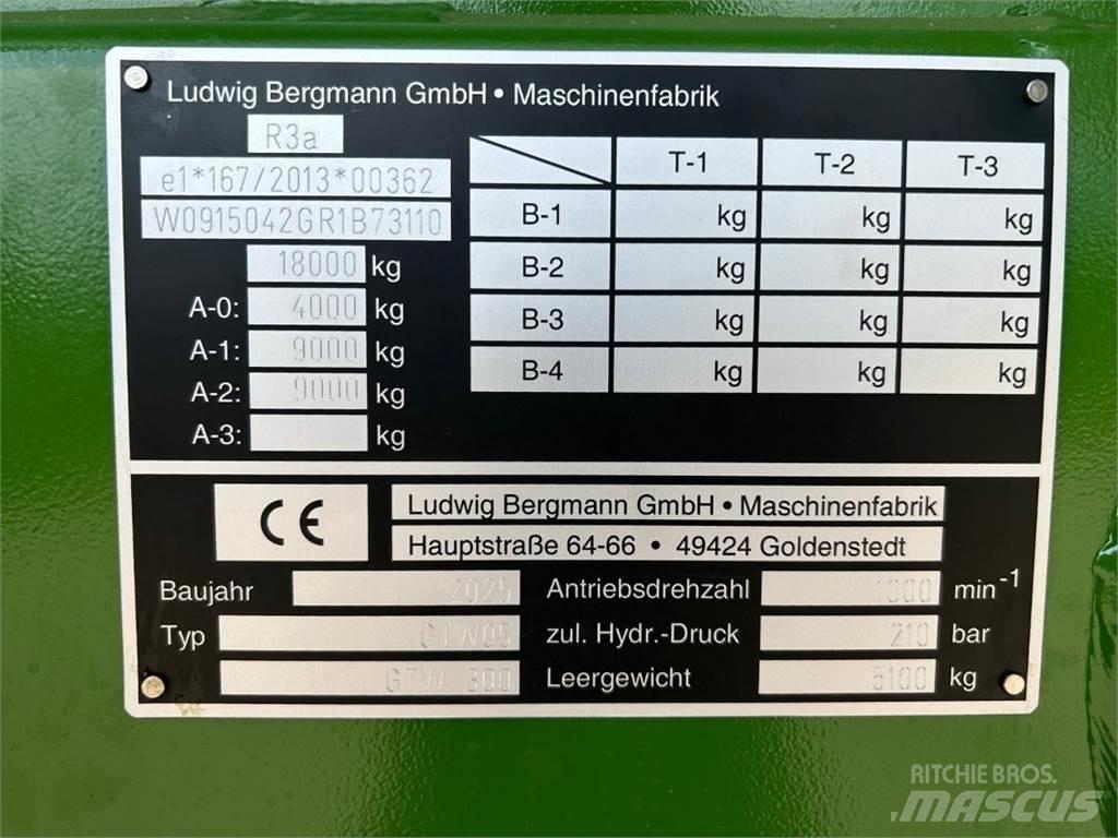 Bergmann GTW 300 Przyczepy samozaładowcze