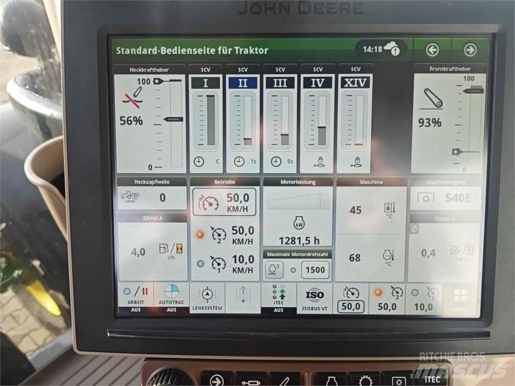 John Deere 6R 250 Ciągniki rolnicze
