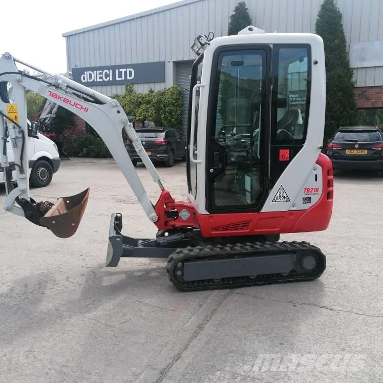 Takeuchi TB216 Minikoparki