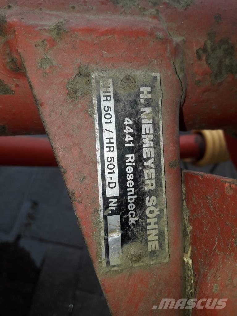 Niemeyer HR 501 Zgrabiarki i przetrząsacze