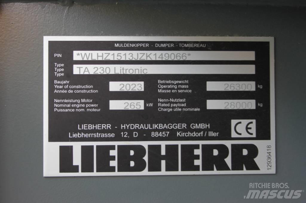 Liebherr TA 230 Wozidła przegubowe