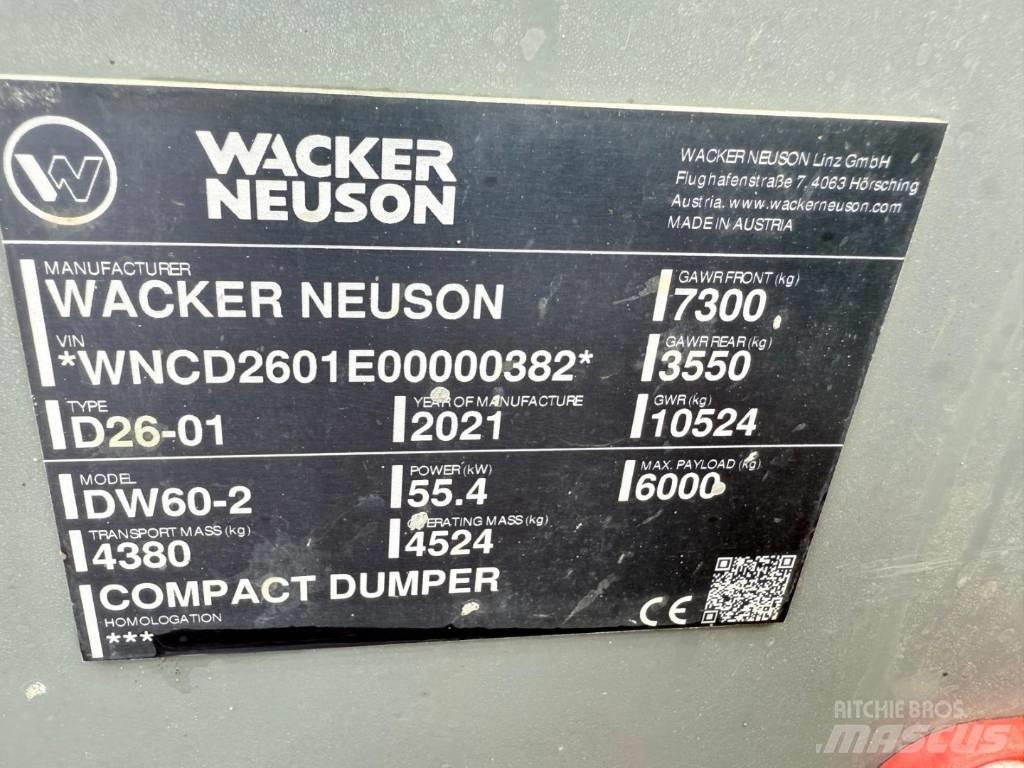 Wacker Neuson DW 60 Wozidła kolebkowe