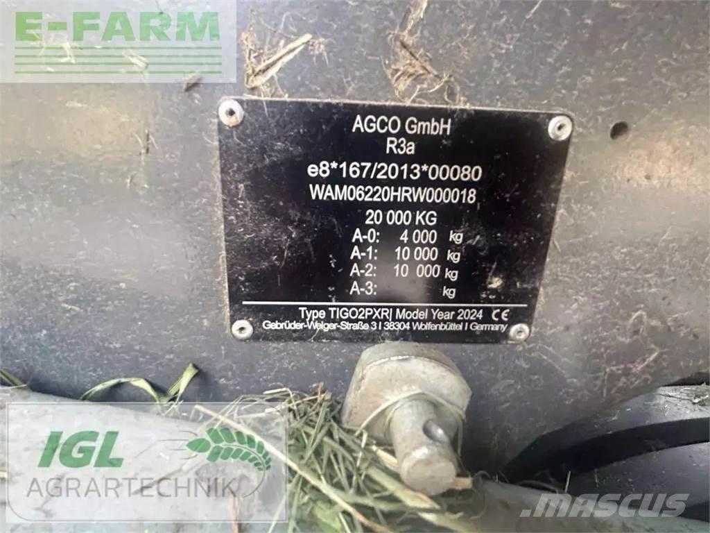 Fendt tigo 60 pr Inne naczepy
