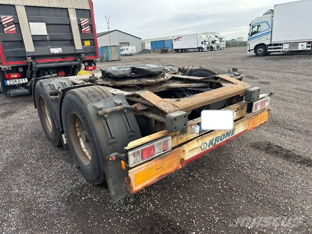 Krone ZZ serie 8828 Wózki przyczepy