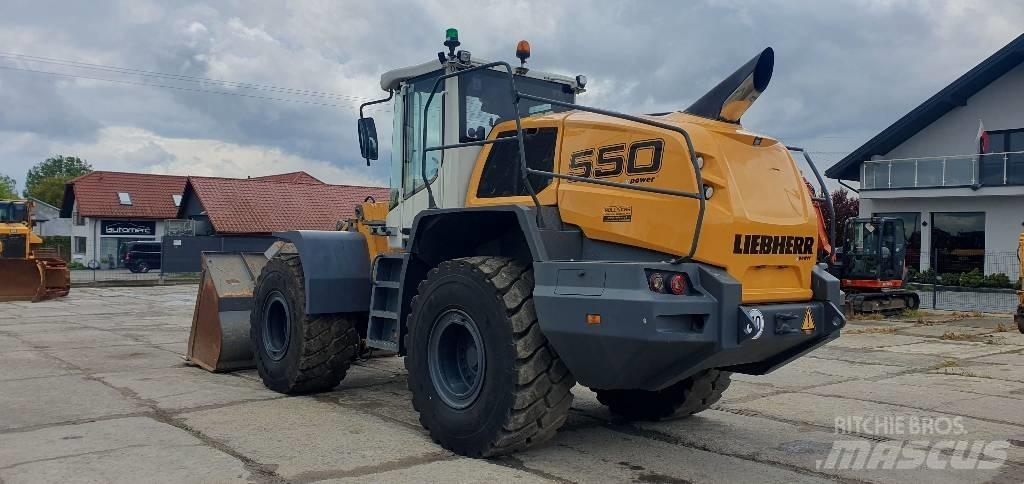 Liebhrr L550 Ładowarki kołowe