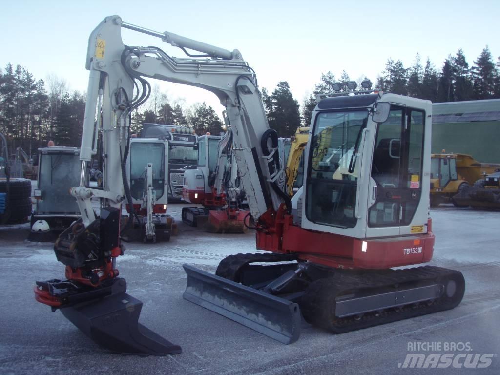 Takeuchi TB153FR Minikoparki