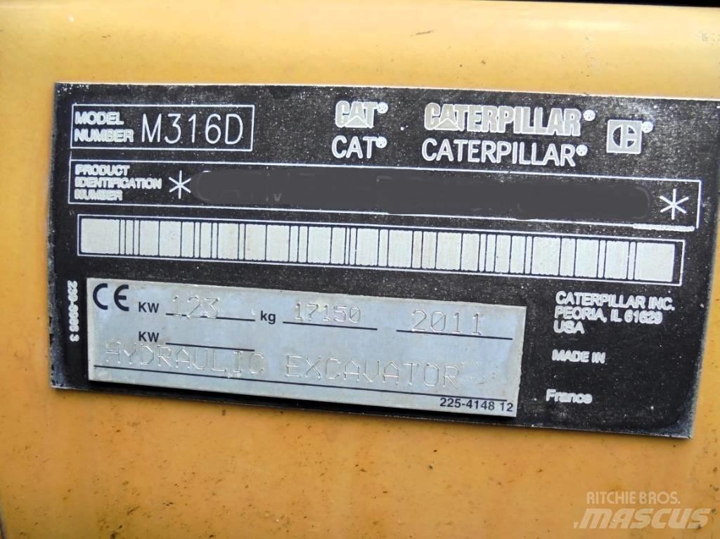 CAT M 316 D Koparki kołowe
