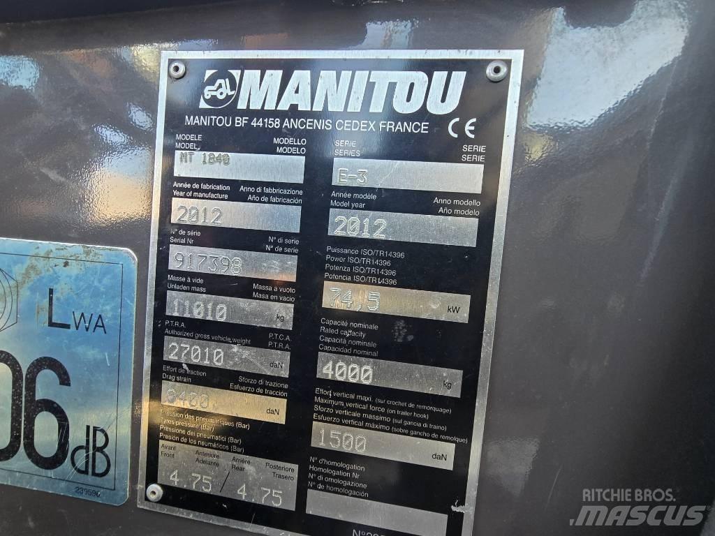 Manitou 1840 Ładowarki teleskopowe