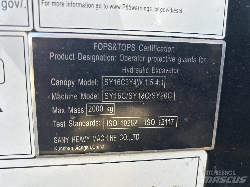 Sany SY16C Minikoparki