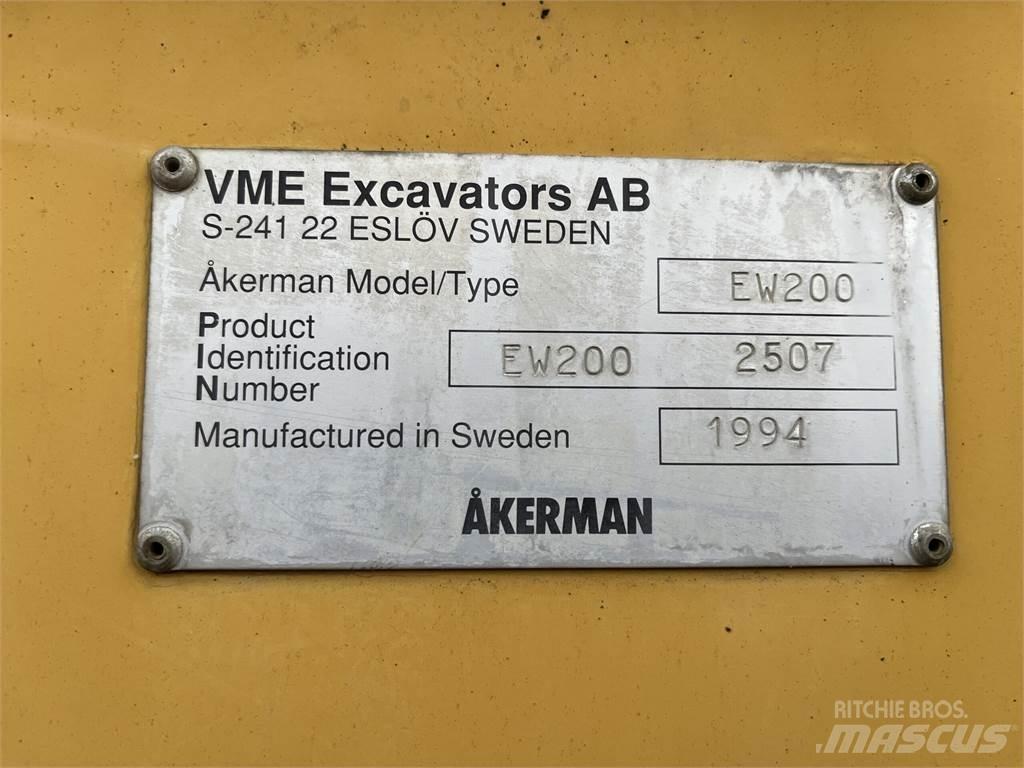 Åkerman EW200 4X4 Koparki kołowe