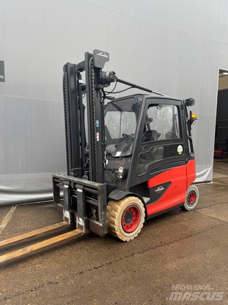 Linde E50HL-01 Wózki elektryczne