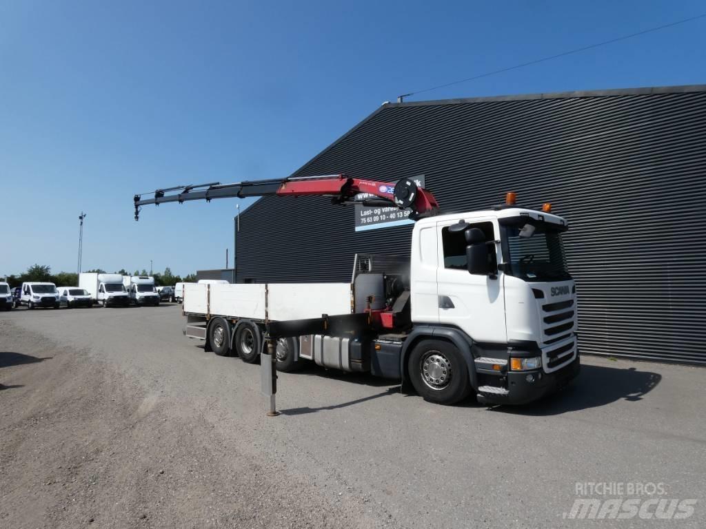 Scania G 450 Żurawie samochodowe