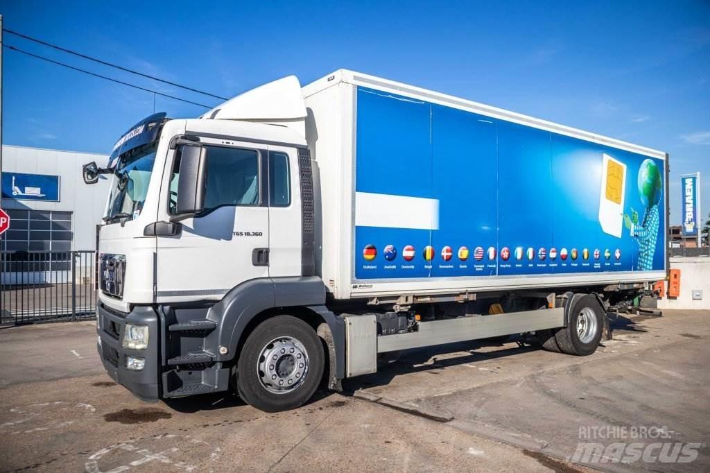 MAN TGS 18.360 LL Samochody ciężarowe ze skrzynią zamkniętą