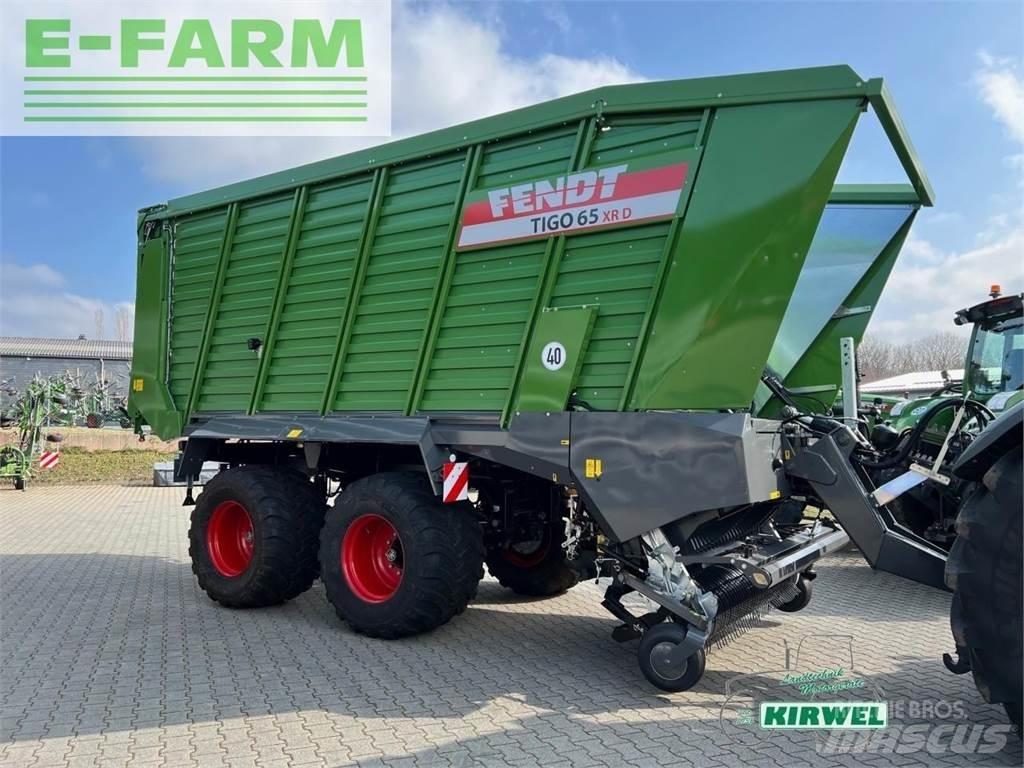Fendt tigo 65 xr Inne naczepy