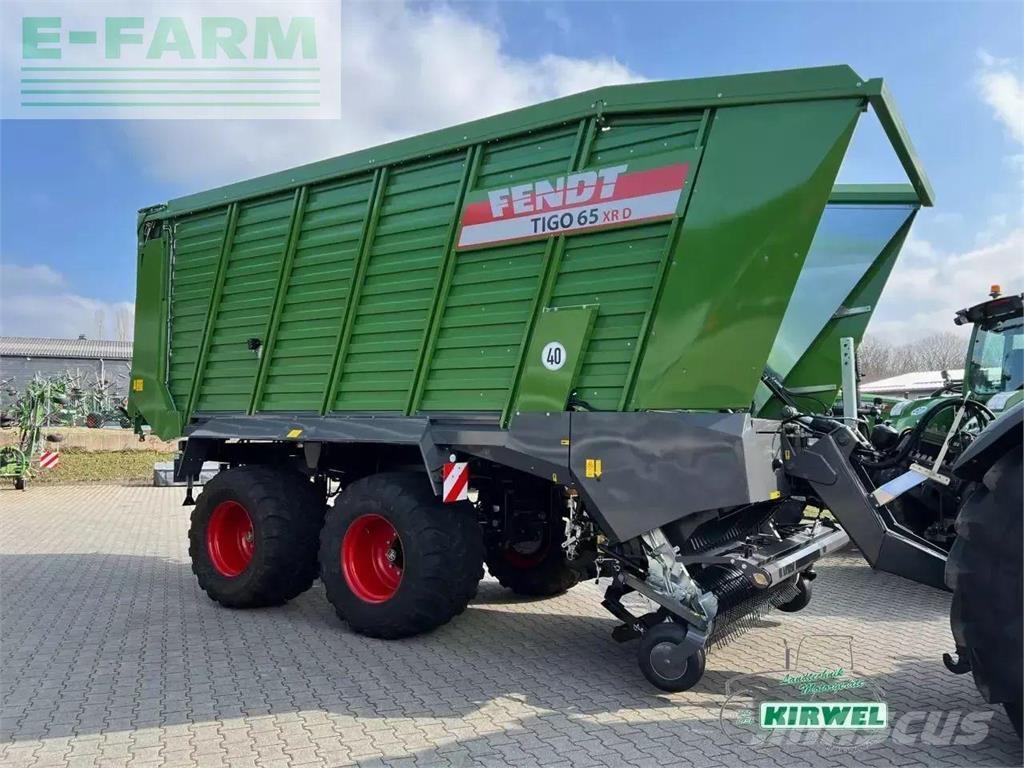 Fendt tigo 65 xr Inne naczepy