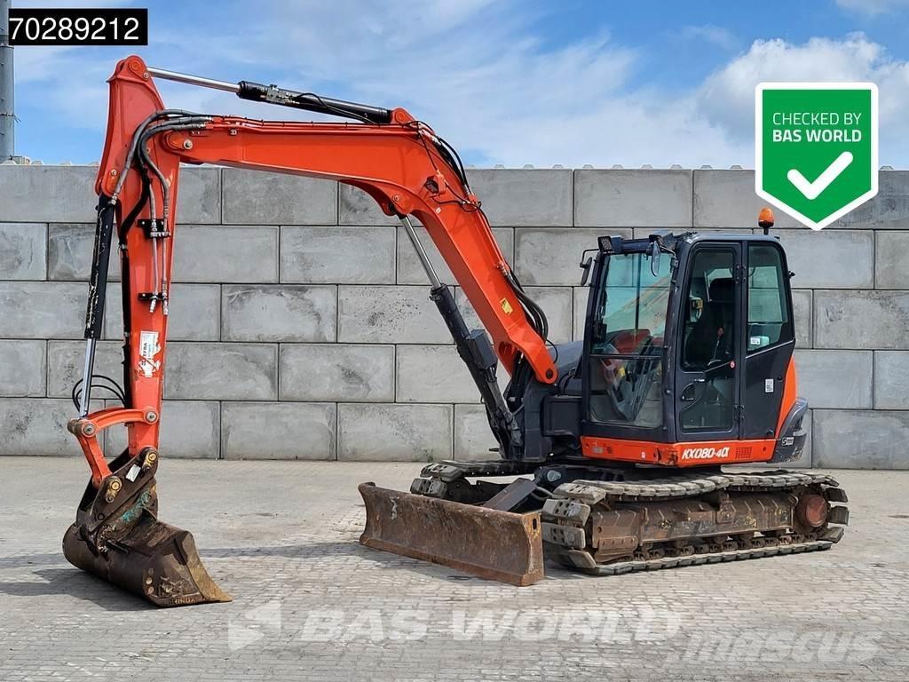Kubota KX080 -4a Minikoparki