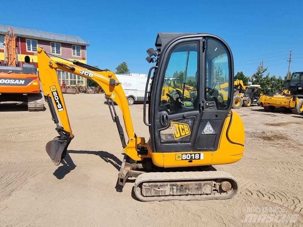 JCB 8018 Minikoparki