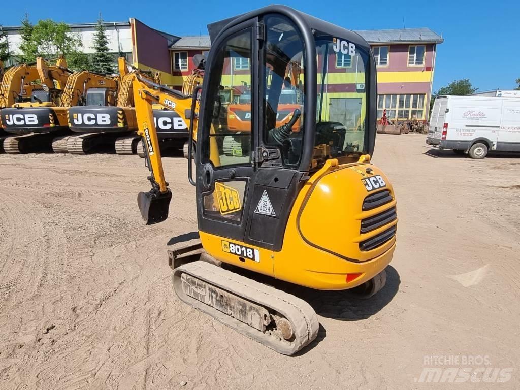 JCB 8018 Minikoparki