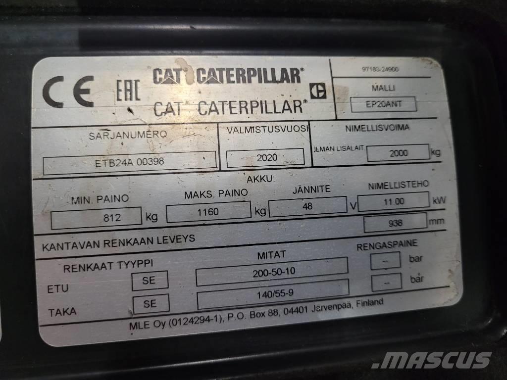CAT EP20ANT Wózki elektryczne
