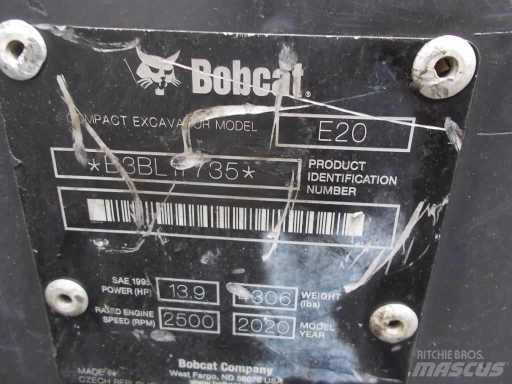 Bobcat E20 Minikoparki