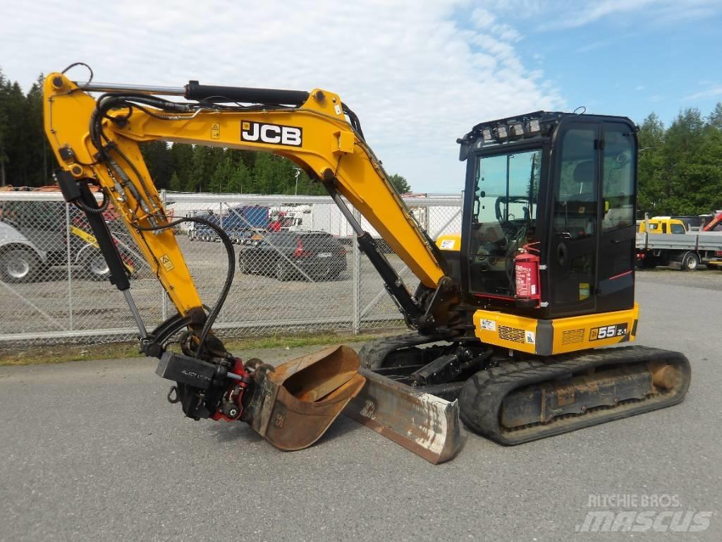 JCB 55Z-1 Minikoparki