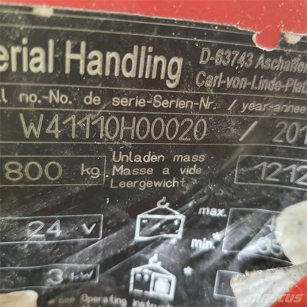 Linde V08-02 Wózki wózki kompletacyjne średnio wysoko unoszące