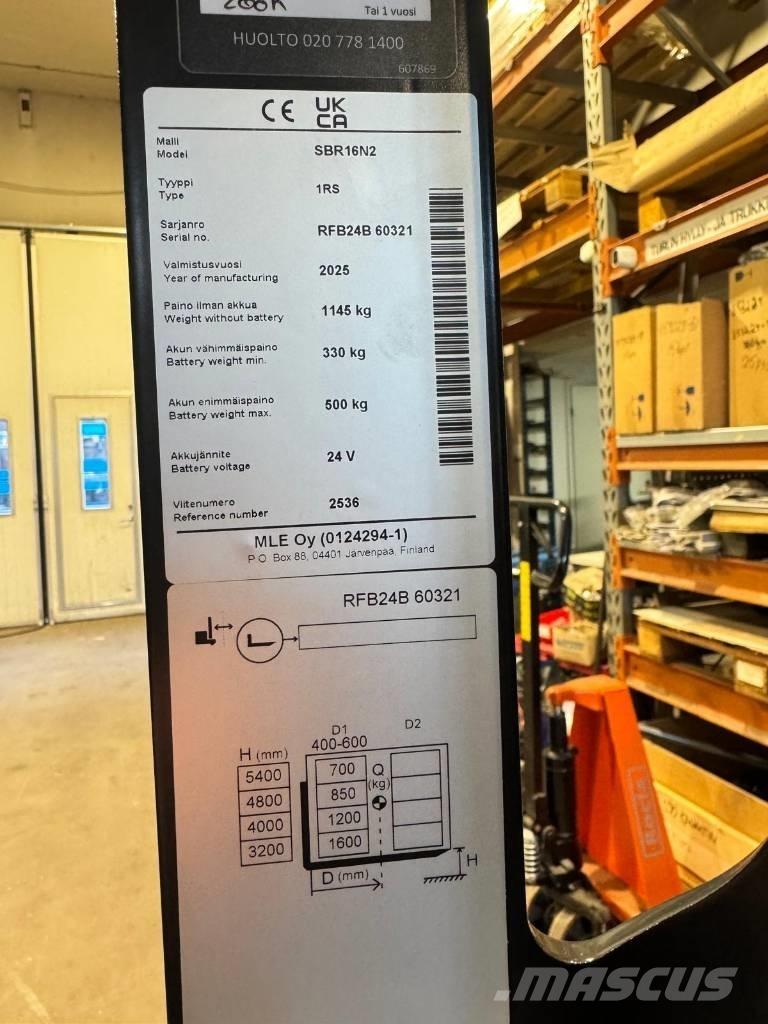 Mitsubishi SBR16N2 Samojezdne maszyny do załadunku