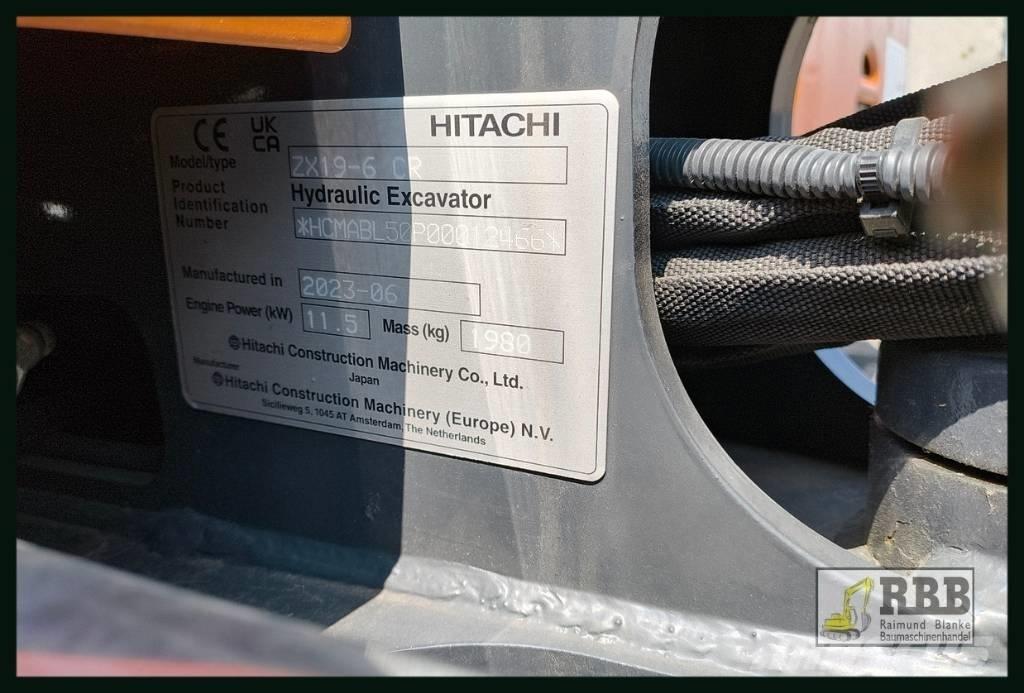 Hitachi ZX 19-6 CR Minikoparki