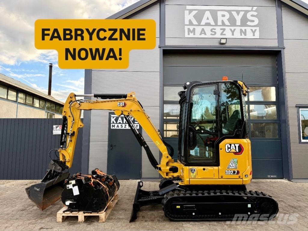 CAT 302.7 CR Minikoparki