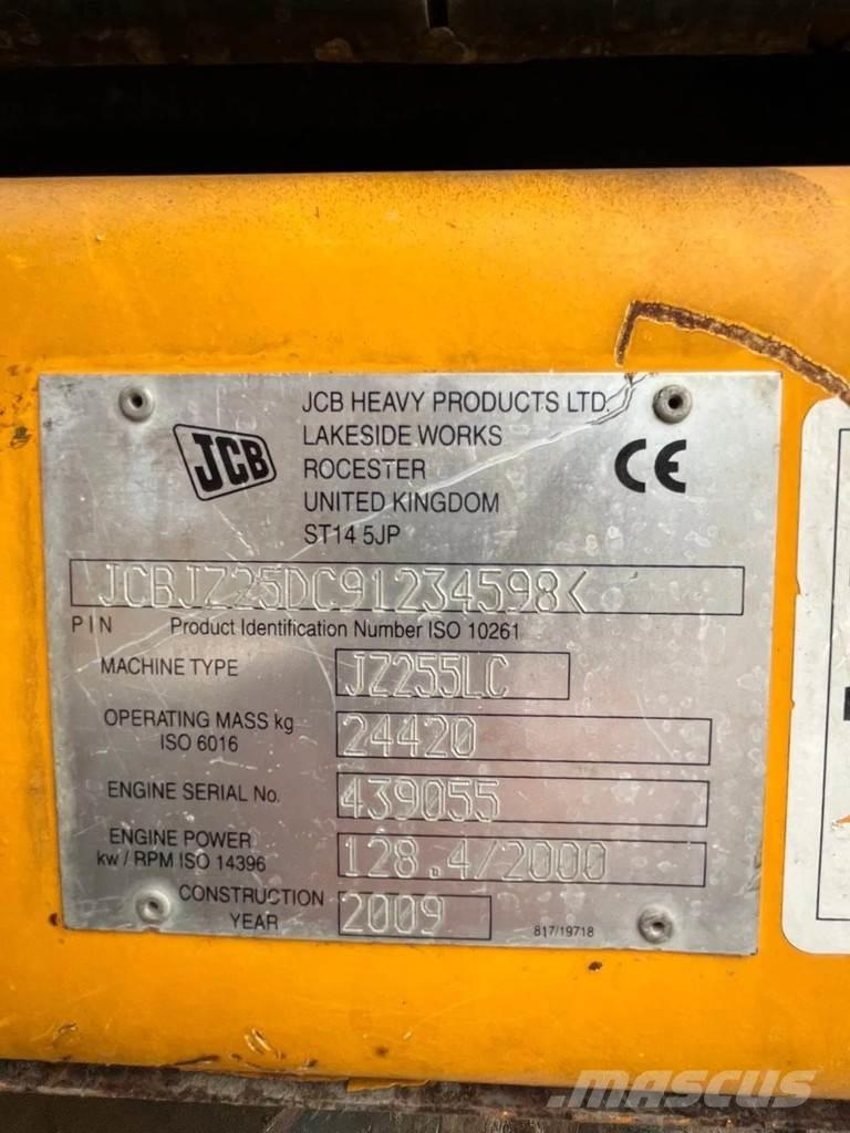 JCB JZ 255LC Koparki gąsienicowe