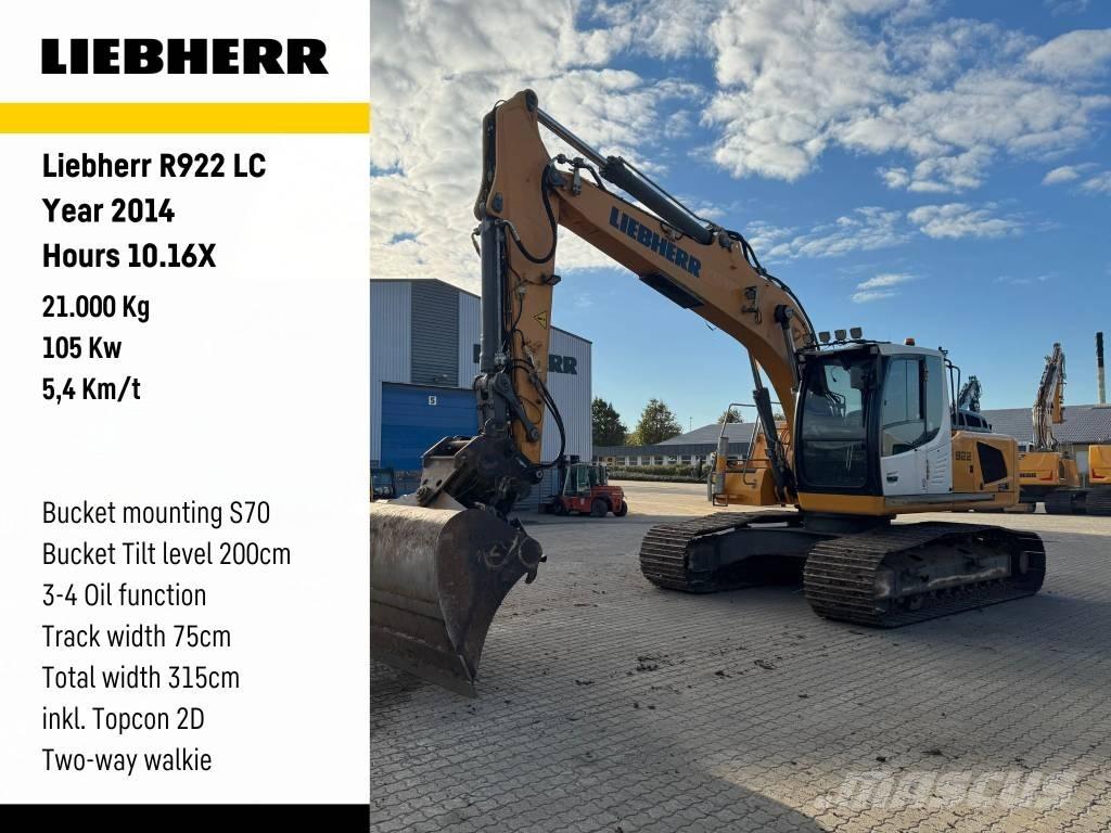 Liebherr R 922 Koparki gąsienicowe