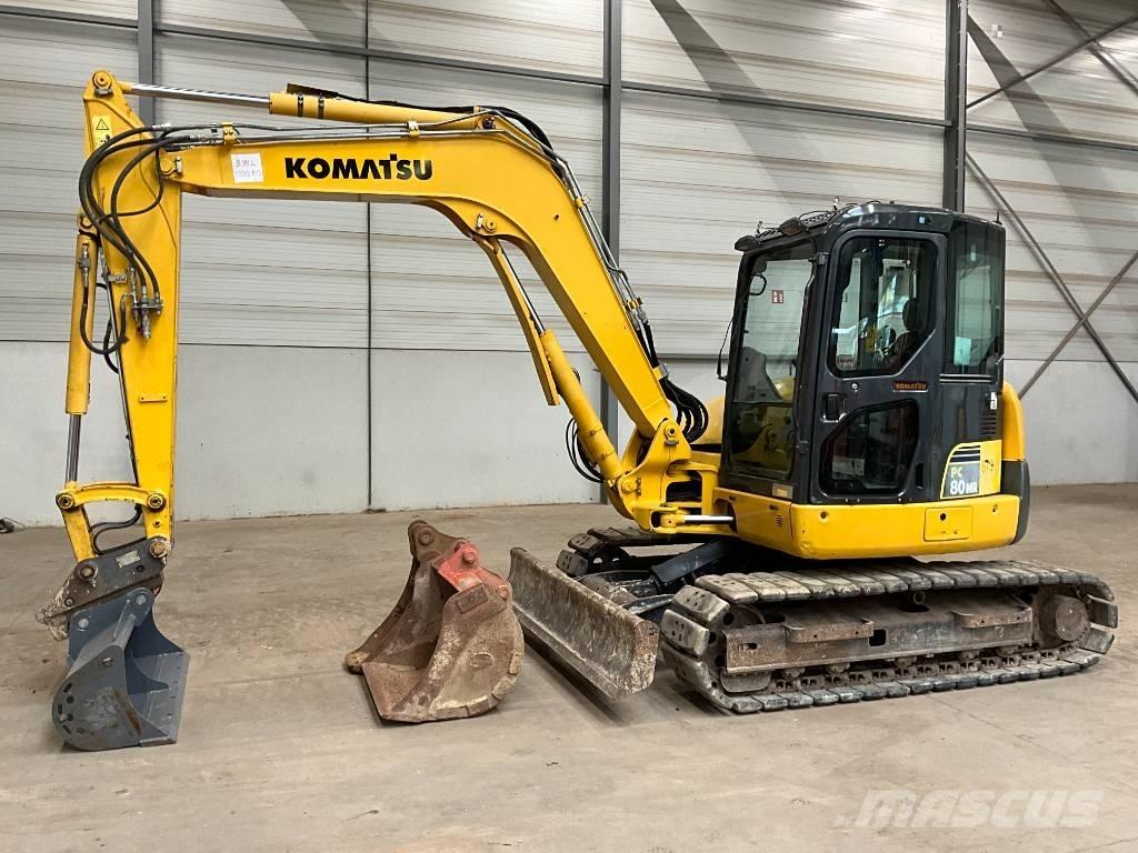 Komatsu PC 80 MR-3 Midikoparki  7t - 12t