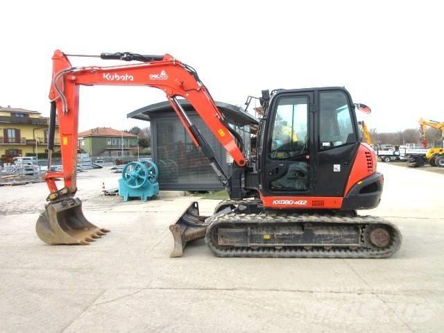 Kubota KX 080-4a2 Koparki gąsienicowe