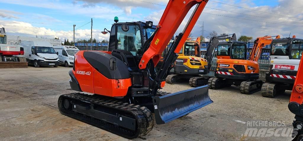 Kubota KX 080-4 Midikoparki  7t - 12t