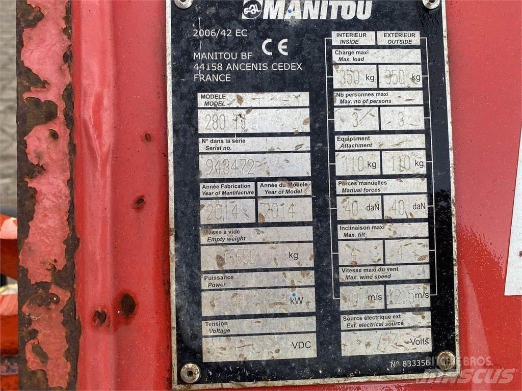 Manitou 280TJ Podnośniki przegubowe