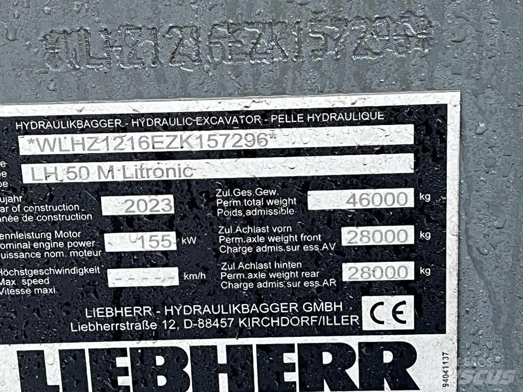 Liebherr LH50 M Koparki przeładunkowe