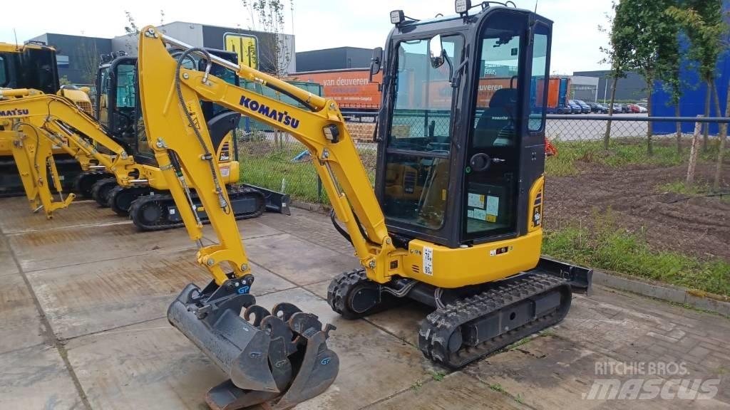 Komatsu PC16R-3HS Minikoparki