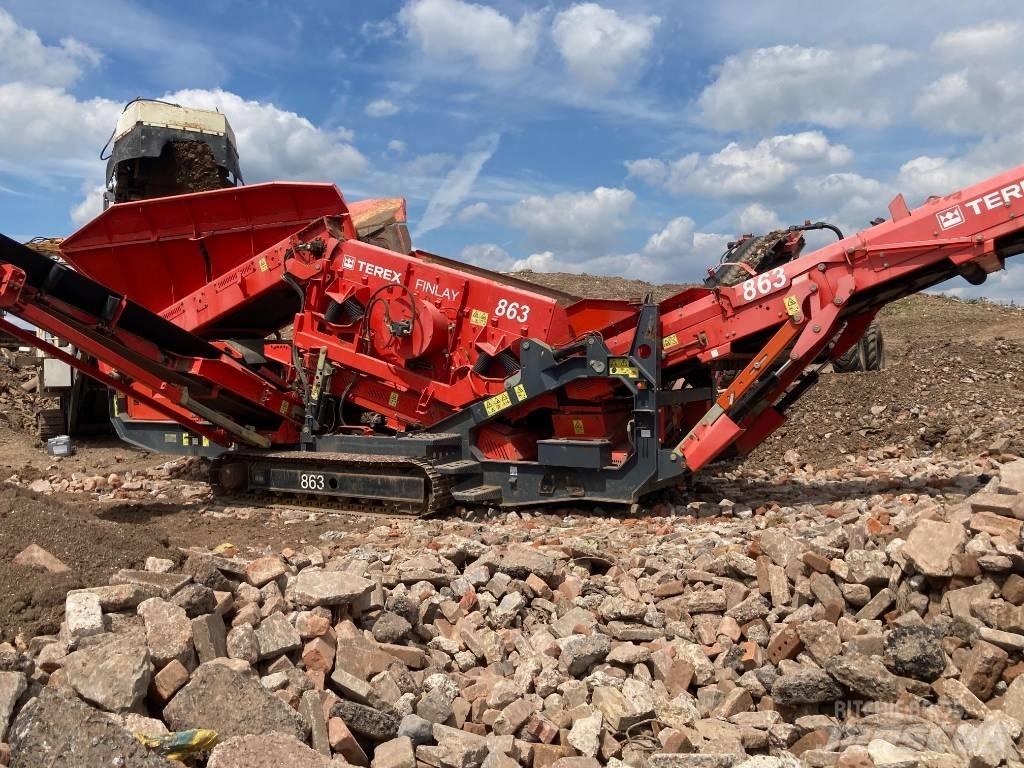 Terex Finlay 863 Przesiewacze mobilne