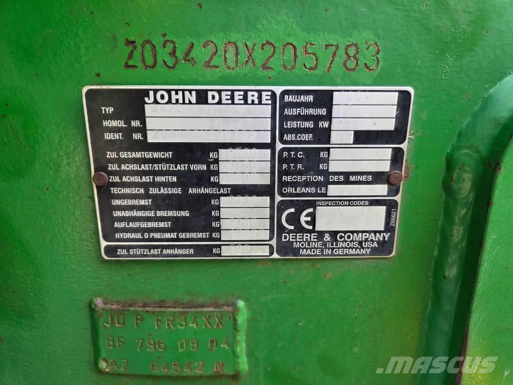 John Deere 3420 Ładowarki rolnicze