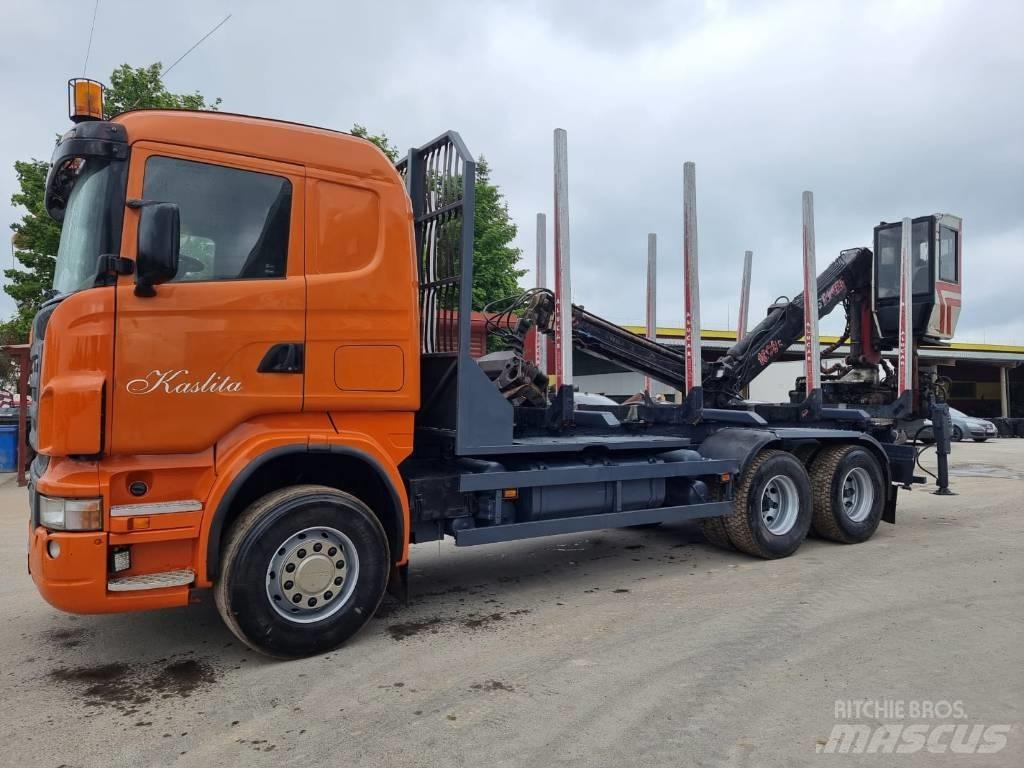 Scania R 580 Samochody do przewozu drewna
