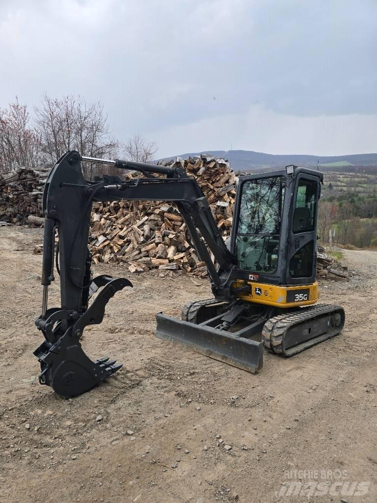 DEERE 35G Minikoparki