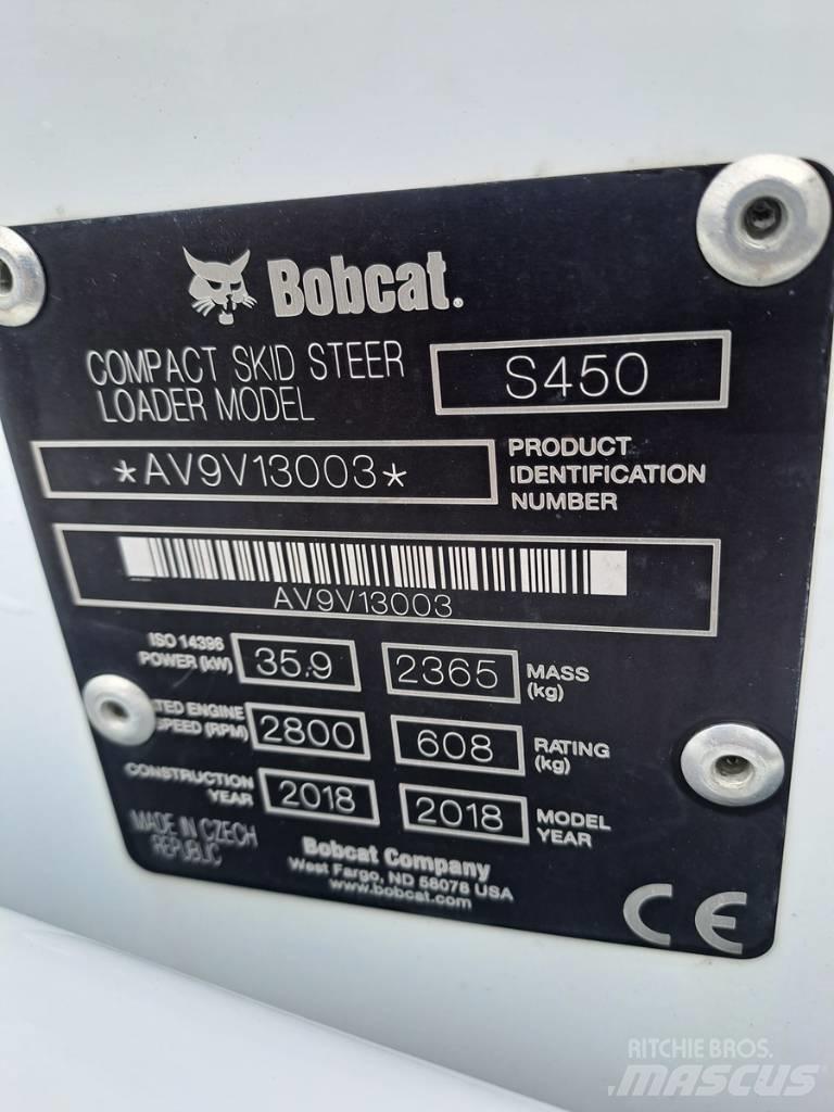 Bobcat S 450 Ładowarki burtowe