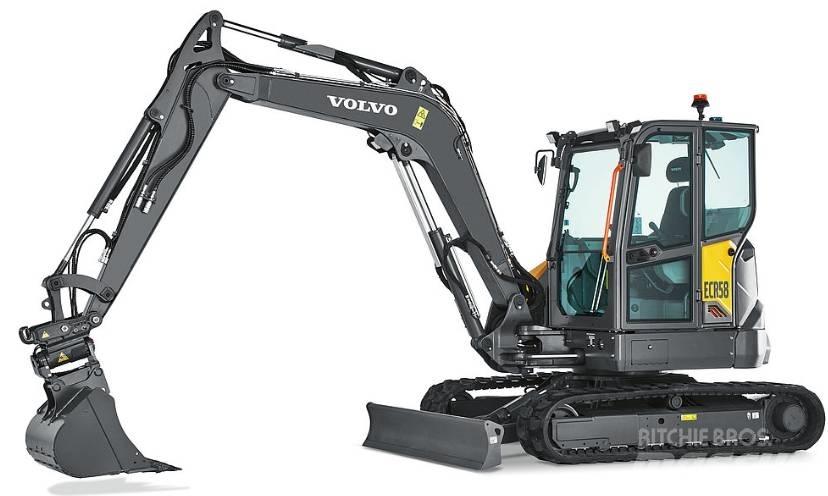 Volvo ECR58F NY/NEW Minikoparki