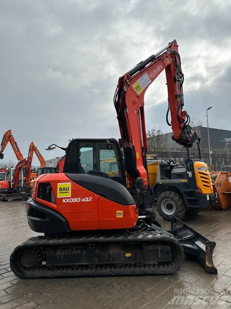 Kubota KX 080-4 Midikoparki  7t - 12t