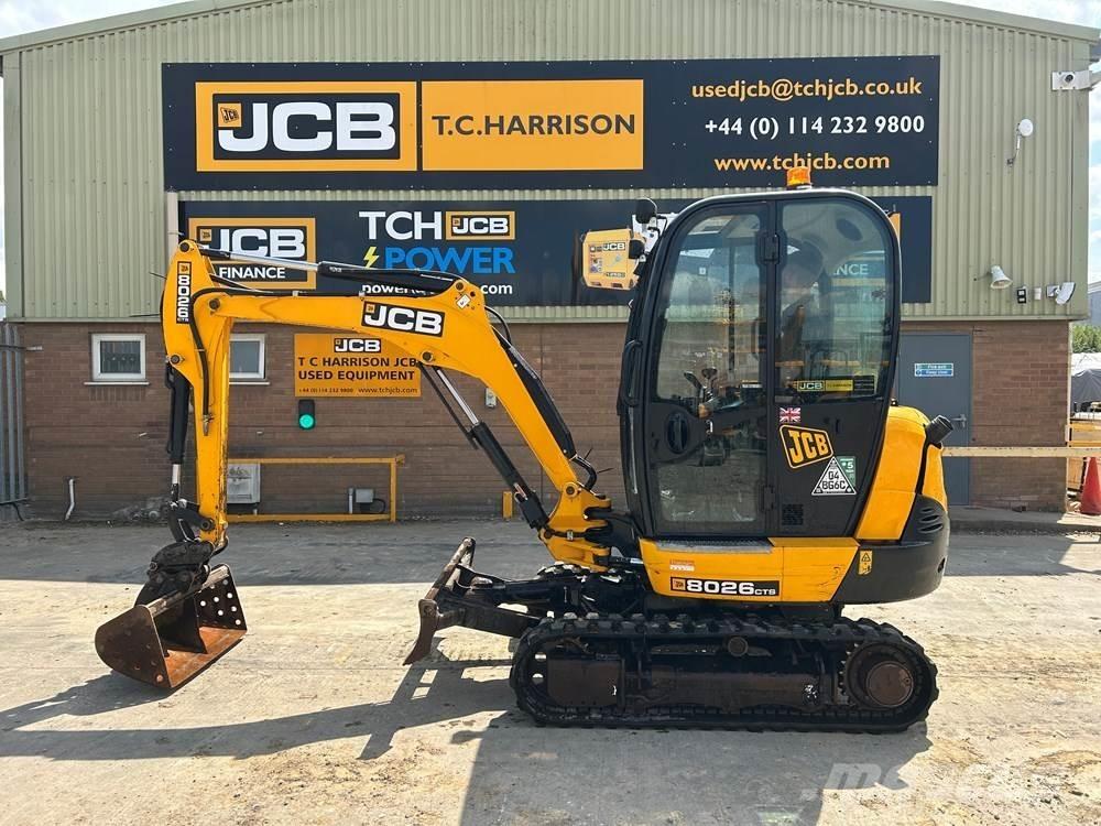 JCB 8026 Minikoparki