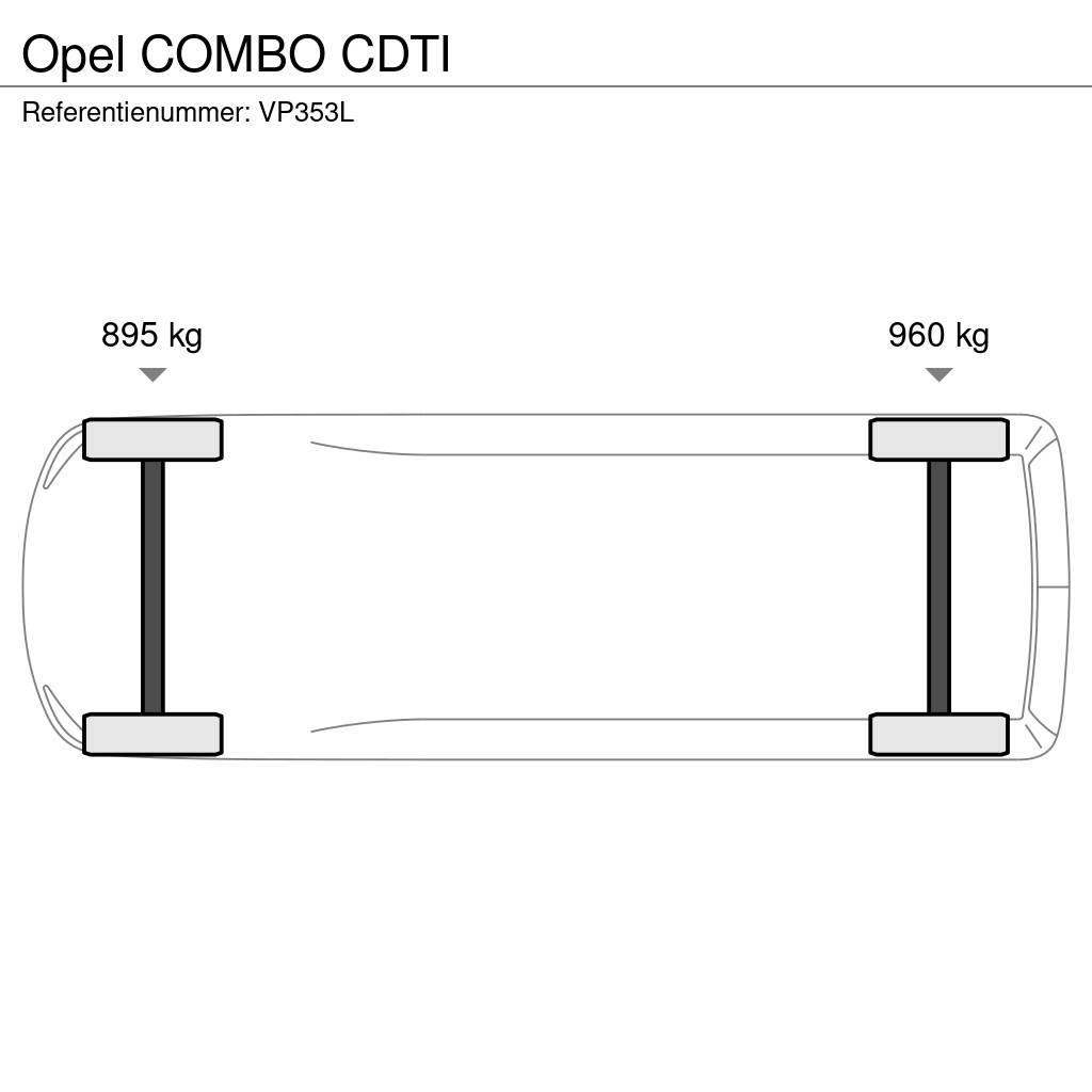 Opel Combo CDTI Samochody dostawcze ze skrzynią zamkniętą
