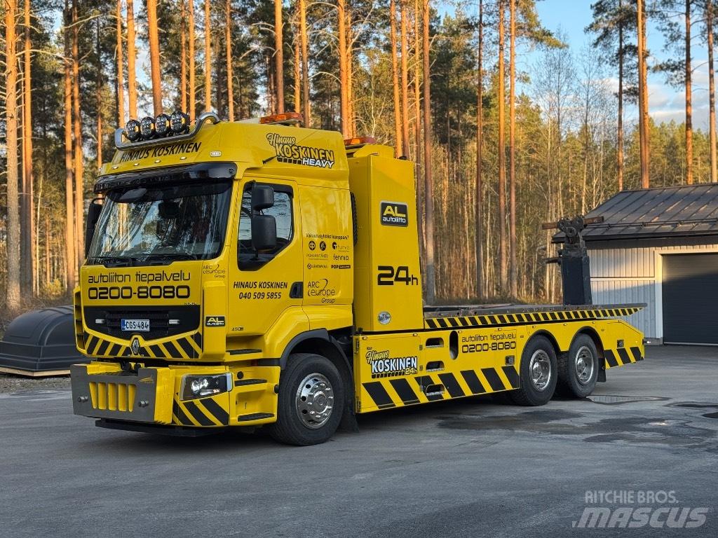 Renault Premium 450 Samochody ratownicze pomocy drogowej