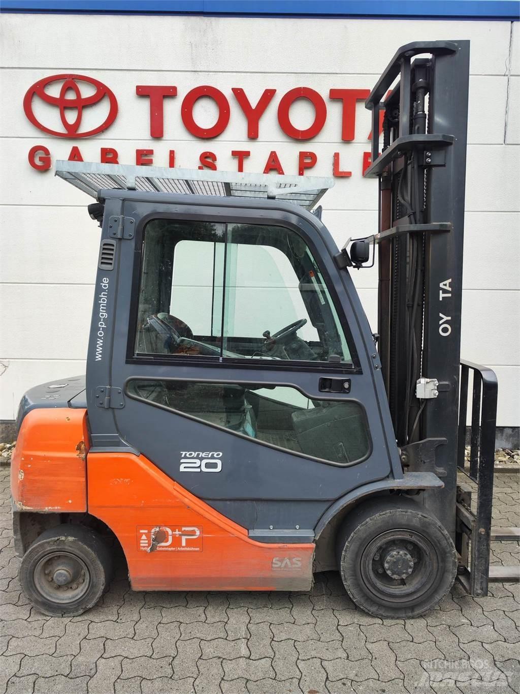 Toyota 02-8FDF20 Wózki Diesla