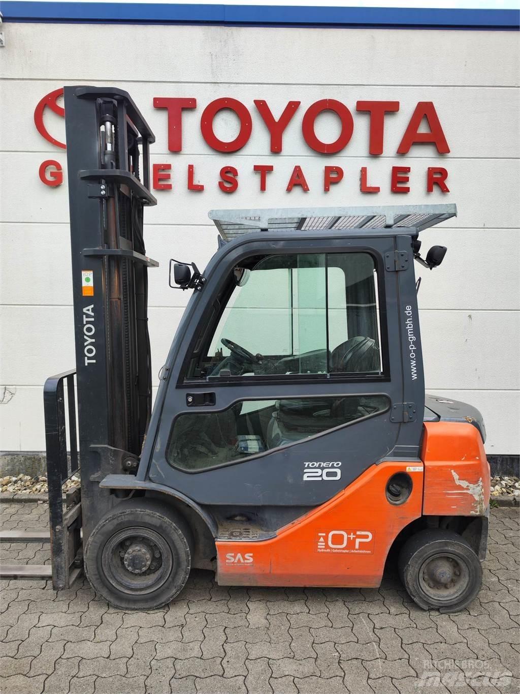 Toyota 02-8FDF20 Wózki Diesla